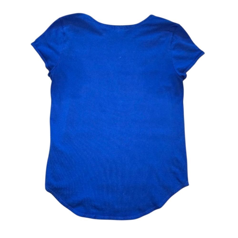 Cupio Cap Sleeve Tee - Blue - Picture 3 of 8